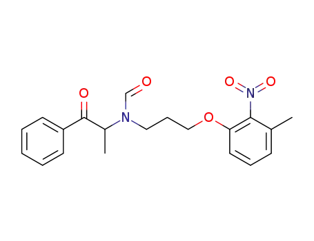 N-[3-(3-Methyl-2-nitro-phenoxy)-propyl]-N-(1-methyl-2-oxo-2-phenyl-ethyl)-formamide