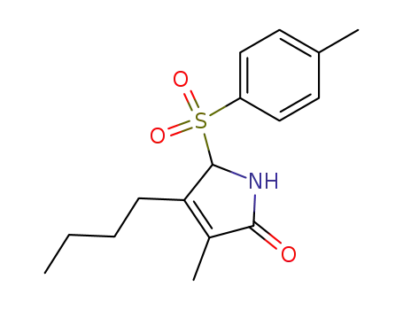 3-methyl-4-n-butyl-5-(p-tosyl)-3-pyrrolin-2-one
