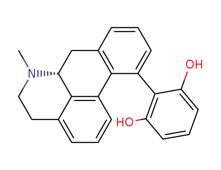 2-(6-methyl-5,6,6a,7-tetrahydro-4<i>H</i>-dibenzo[<i>de</i>,<i>g</i>]quinolin-11-yl)-benzene-1,3-diol
