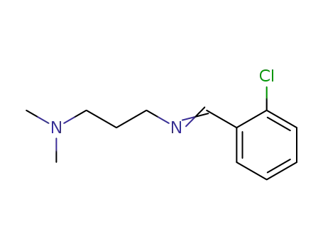 Molecular Structure of 647824-13-3 (N-(2-chlorobenzylidene)-N',N'-dimethyl-1,3-propanediamine)