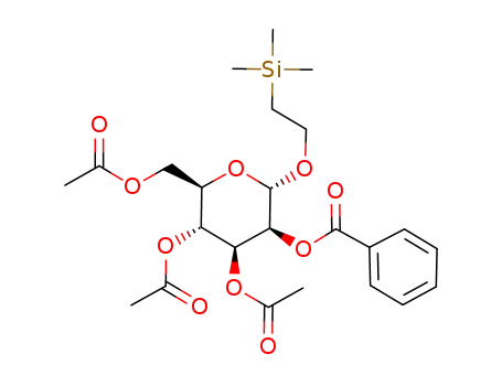 2-(trimethylsilyl)ethyl 3,4,6-tri-O-acetyl-2-O-benzoyl-α-D-mannopyranoside