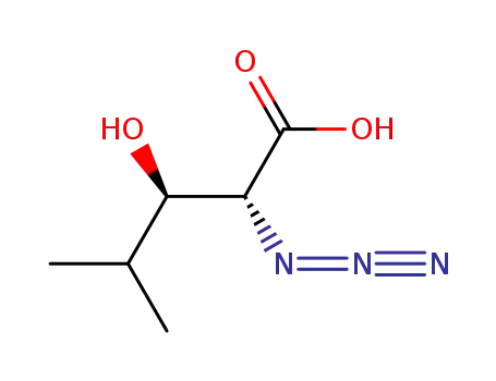 (2R,3R)-(+)-2-azido-3-isopropyl-3-hydroxypropionic acid