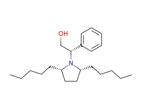 (S)-2-((2S,5R)-2,5-Dipentyl-pyrrolidin-1-yl)-2-phenyl-ethanol
