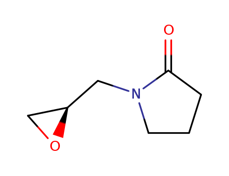 2-PYRROLIDIN-1-YLNE,1-[(2R)-OXIRANYLMETHYL]-
