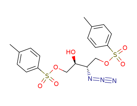 (2S,3S)-2-azido-3-hydroxybutane-1,4-diyl bis(4-methylbenzenesulfonate)