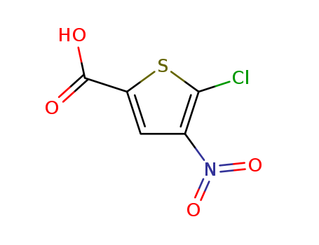 5-CHLORO-4-NITROTHIOPHENE-2-CARBOXYLIC ACID  CAS NO.89166-85-8