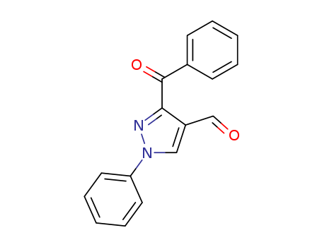 1H-Pyrazole-4-carboxaldehyde, 3-benzoyl-1-phenyl-