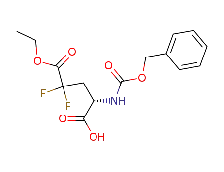 (S)-4-Benzyloxycarbonylamino-2,2-difluoro-pentanedioic acid 1-ethyl ester