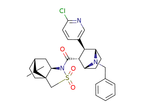 [(1R,2R,3S,4S)-7-Benzyl-3-(6-chloro-pyridin-3-yl)-7-aza-bicyclo[2.2.1]hept-2-yl]-((1S,5R,7R)-10,10-dimethyl-3,3-dioxo-3λ<sup>6</sup>-thia-4-aza-tricyclo[5.2.1.0<sup>1,5</sup>]dec-4-yl)-methanone