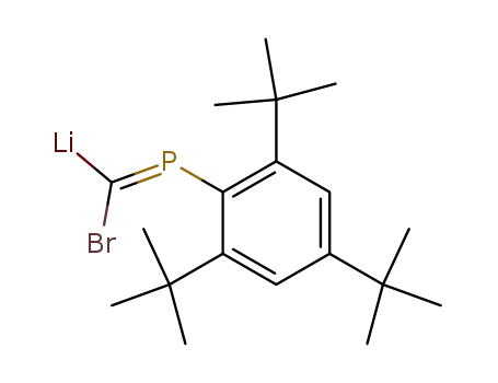 1-bromo-2-(2,4,6-tri-t-butylphenyl)-2-phosphaethenyllithium