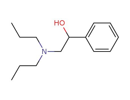 Molecular Structure of 46720-68-7 (Benzenemethanol, a-[(dipropylamino)methyl]-)