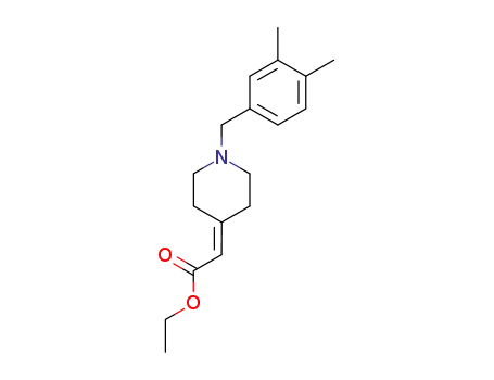 Acetic acid, [1-[(3,4-dimethylphenyl)methyl]-4-piperidinylidene]-, ethyl
ester