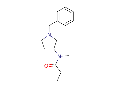 1-benzyl-3-methylpropionylamino-pyrrolidine
