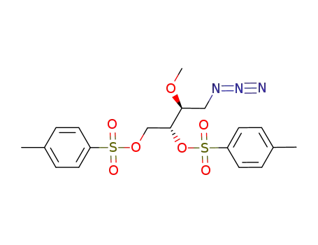 1,2-Butanediol, 4-azido-3-methoxy-, bis(4-methylbenzenesulfonate)
(ester), (2R,3S)-