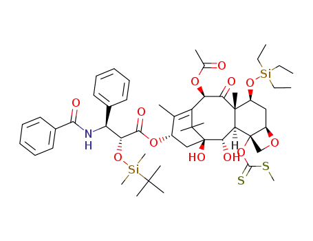 Molecular Structure of 230283-82-6 (C<sub>52</sub>H<sub>75</sub>NO<sub>12</sub>S<sub>2</sub>Si<sub>2</sub>)