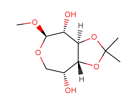 methyl 3,4-O-isopropylidene-β-D-glucoseptanoside