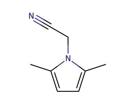 1H- 피롤 -1- 아세토 니트릴, 2,5- 디메틸-(9CI)