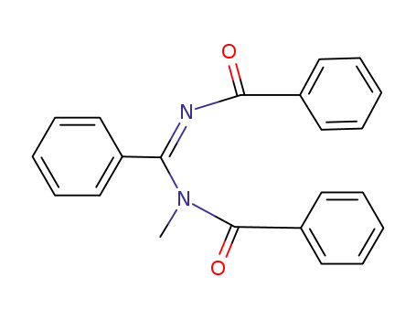 N-[(E)-(Benzoylimino)(phenyl)methyl]-N-methylbenzamide