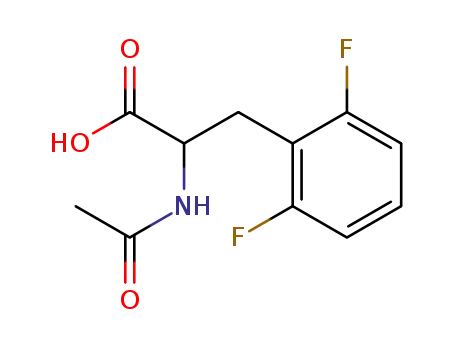 2-아세타미도-3-(2,6-디플루오로페닐)프로판산
