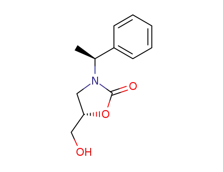 (1'S<sup>*</sup>,5S<sup>*</sup>)-3-(1'-phenyleth-1'-yl)-5-(hydroxymethyl)oxazolidin-2-one