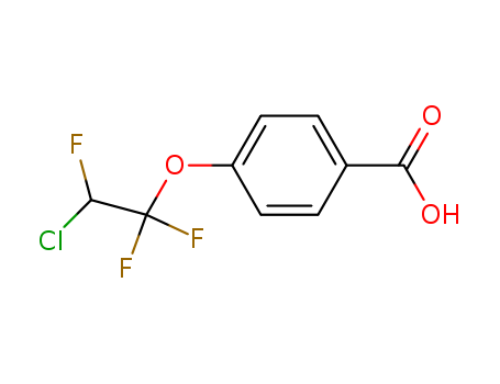Benzoicacid, 4-(2-chloro-1,1,2-trifluoroethoxy)- cas  405-43-6