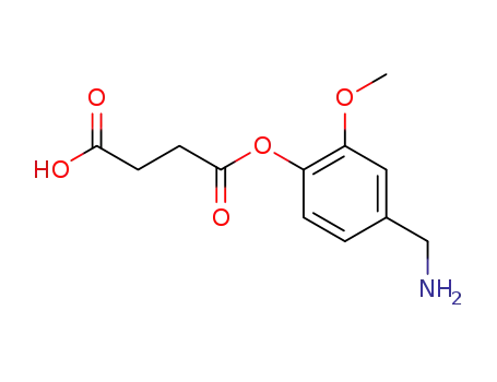 succinic Acid Mono-(4-aminomethyl-2-methoxy-phenyl)-Ester
