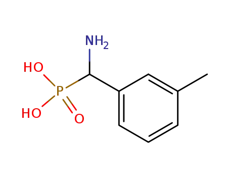 Molecular Structure of 64691-31-2 (Phosphonic acid, [amino(3-methylphenyl)methyl]-)