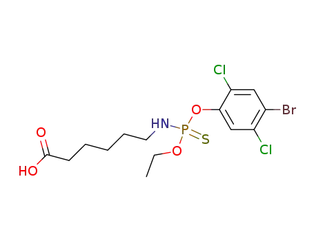 6-[(4-bromo-2,5-dichloro-phenoxy)-ethoxy-thiophosphorylamino]-hexanoic acid