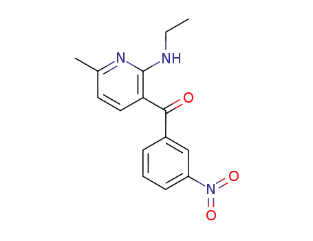 Methanone, [2-(ethylamino)-6-methyl-3-pyridinyl](3-nitrophenyl)-