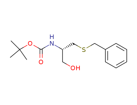 Carbamic acid, [(1S)-1-(hydroxymethyl)-2-[(phenylmethyl)thio]ethyl]-,
1,1-dimethylethyl ester