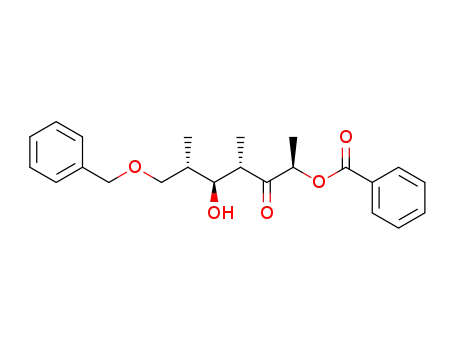 Benzoic acid (1R,3S,4S,5S)-6-benzyloxy-4-hydroxy-1,3,5-trimethyl-2-oxo-hexyl ester