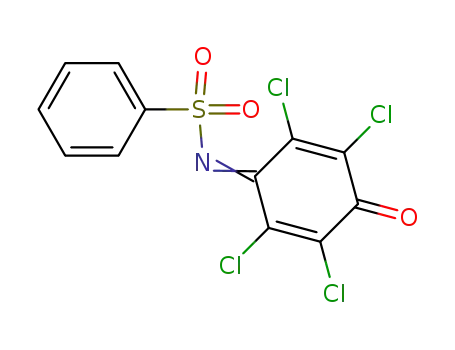Benzenesulfonamide,
N-(2,3,5,6-tetrachloro-4-oxo-2,5-cyclohexadien-1-ylidene)-