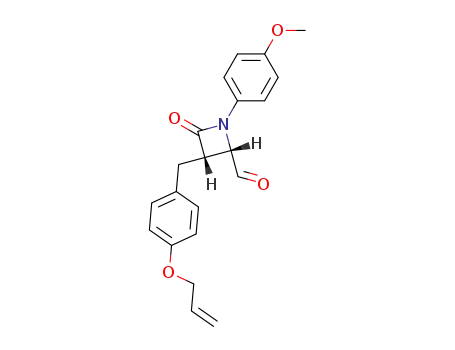 (3S,4S)-1-(4-methoxyphenyl)-3-[4-(2-propenyloxy)phenylmethyl]-4-formylazetidin-2-one