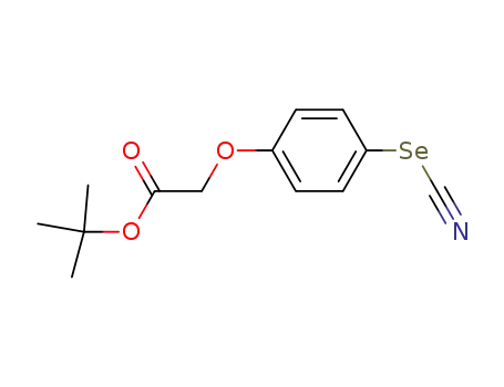 Acetic acid, (4-selenocyanatophenoxy)-, 1,1-dimethylethyl ester