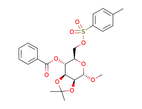 methyl 4-O-benzoyl-2,3-O-isopropylidene-6-O-tosyl-α-D-mannopyranoside