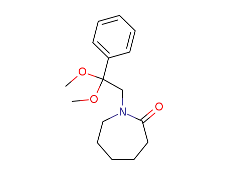 1-(2,2-dimethoxy-2-phenylethyl)azepan-2-one