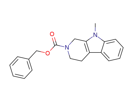 2-benzyloxycarbonyl-9-methyl-1,3,4,9-tetrahydro-2H-pyrido[3,4-b]indole