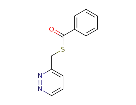 3-(benzoylthiomethyl)pyridazine