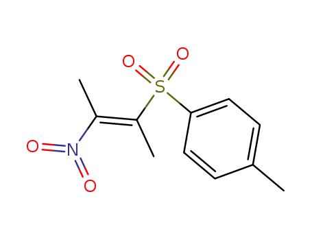 Benzene, 1-methyl-4-[(1-methyl-2-nitro-1-propenyl)sulfonyl]-, (E)-
