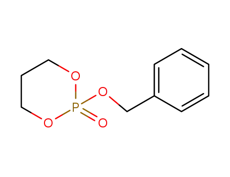 Molecular Structure of 64821-66-5 (1,3,2-Dioxaphosphorinane, 2-(phenylmethoxy)-, 2-oxide)