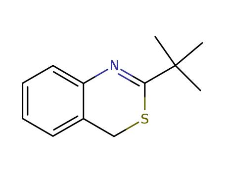 Molecular Structure of 137092-55-8 (4H-3,1-Benzothiazine, 2-(1,1-dimethylethyl)-)