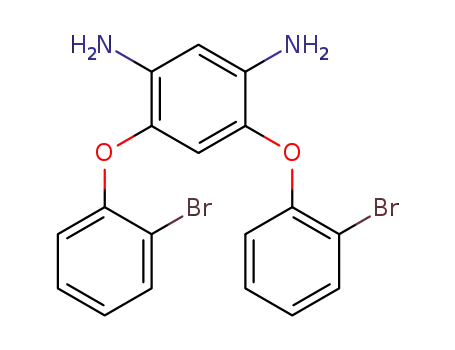 1,3-Benzenediamine, 4,6-bis(2-bromophenoxy)-