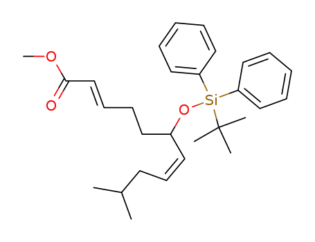 2,7-Undecadienoic acid,
6-[[(1,1-dimethylethyl)diphenylsilyl]oxy]-10-methyl-, methyl ester, (E,Z)-