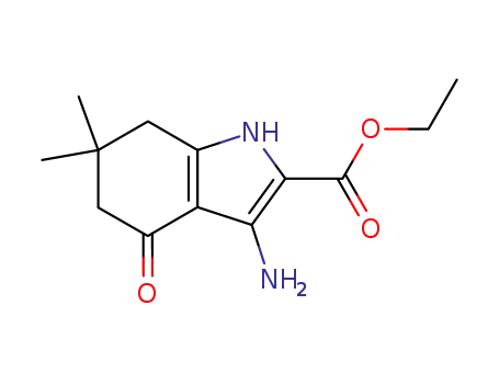 2-ethoxycarbonyl-3-amino-4-oxo-6,6-dimethyl-4,5,6,7-tetrahydroindole