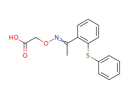 [({[2-(Phenylsulfanyl)phenyl]ethylidene}amino)oxy]acetic acid