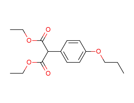 Propanedioic acid, (4-propoxyphenyl)-, diethyl ester