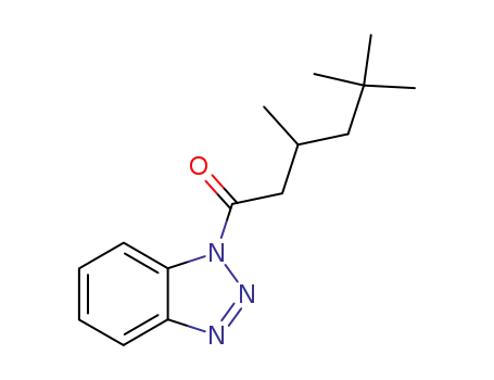 Molecular Structure of 304690-66-2 (3,5,5-trimethylhexanoyl-1H-1,2,3-benzotriazole)