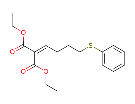 2-(4-Phenylsulfanyl-butylidene)-malonic acid diethyl ester