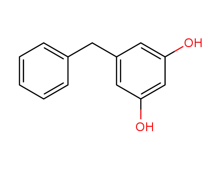 Molecular Structure of 28707-48-4 (1,3-Benzenediol, 5-(phenylmethyl)-)