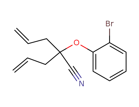 2-allyl-2-(o-bromophenoxy)-4-pentenenitrile